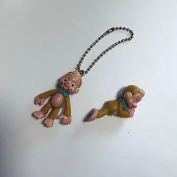 원숭이 포케 파피푸페포케! 마스코트 키링 가보자 해보자