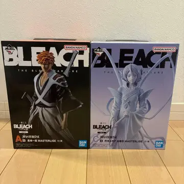 BLEACH 피규어 세트 쿠로사키 이치고 쿠치키 루키아 제일복권