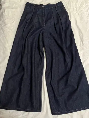 드리스 반 노튼 와이드 데님