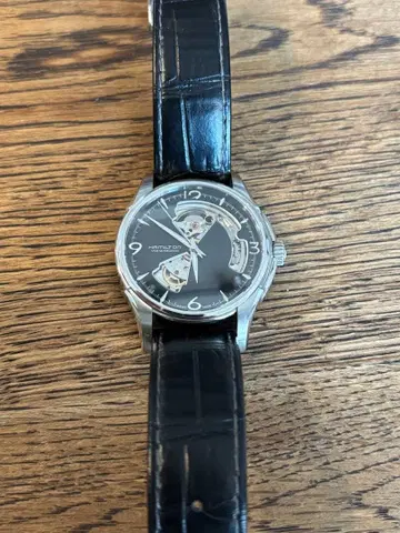 HAMILTON 재즈 마스터 오픈 하트 42mm