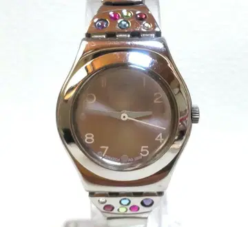 [ 작동품 ] SWATCH IRONY 여성용 손목시계 쿼츠 실버 색상