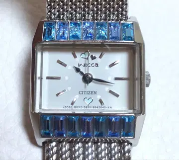 [ 작동품 레어 ] CITIZEN Wicca 여성용 손목시계 쿼츠 하트