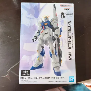 실물 크기 v (뉴) 건담 입상 RX-93ff v건담 피규어