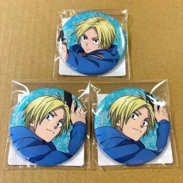 사카모토 데이즈 아사쿠라 신 로드 로우 복권 캔뱃지 3개 세트