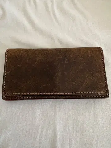 가죽 이단 접이식 지갑 (ichi)