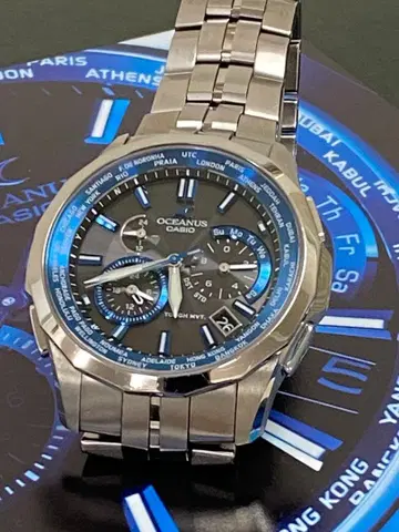 CASIO 카시오 오시아나스만타 OCW-1400 상자 카탈로그 포함