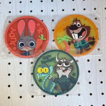 주토피아 가챠가챠 코스터 주디 닉 와일드