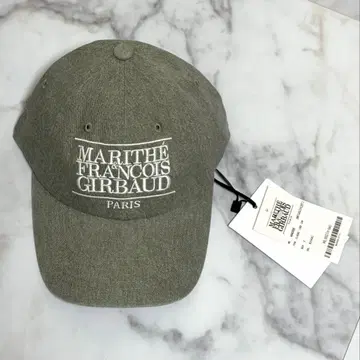 [택 포함 새상품] 마리떼 프랑소와 저버 로고 캡