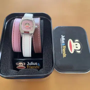 Julius&Friends 손목시계 (교환용 밴드 포함)