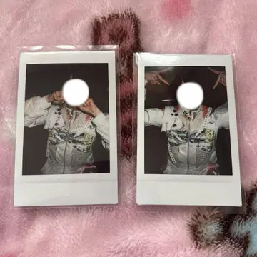 러브시크 료 핀 체키 2장 세트