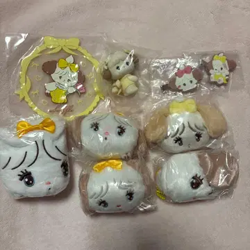 mikko 수플레 봉제 인형 가챠가챠 파우치 마스코트 피규어