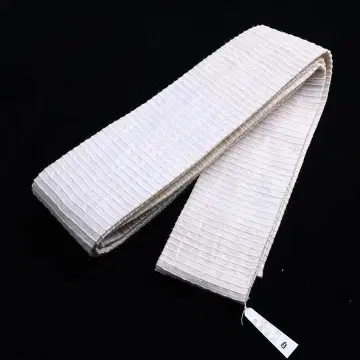 [ 새상품 ] 혼다야 겐베이 바쇼 단오리 남성용 오비 화이트 08367