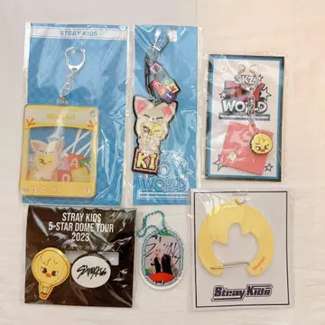 Stray Kids Felix BbokAri 키링 6종 세트