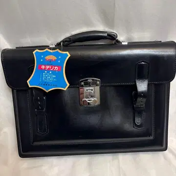 학생 소가죽 블랙 가죽 브리프 케이스