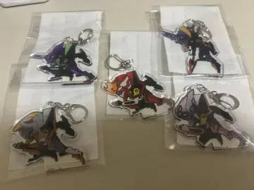 에반게리온 30주년 달리는 SD 아크릴 참 키링