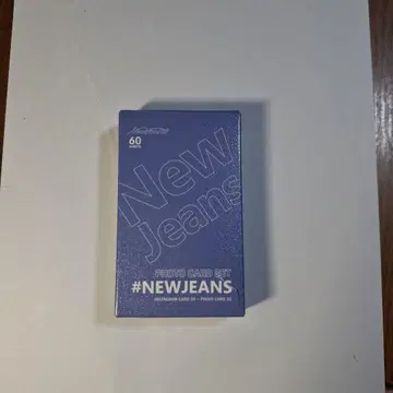 New Jeans 포토 카드 세트 60장