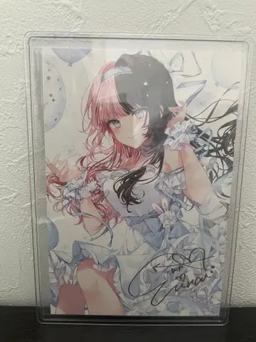 브이스포! 타치바나 히나노 금박 엽서