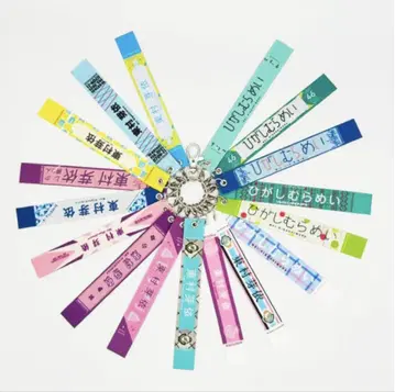 [새상품] 히나타자카46 본핀 키링 히가시무라 메이 type-A