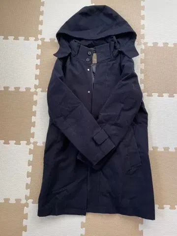 네이비 후드 부착 커버올