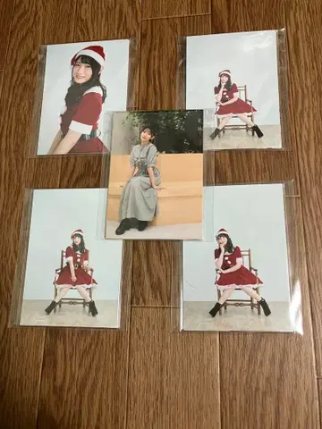 후쿠시마 하루나 씨 브로마이드 세트 5종 세트 모음