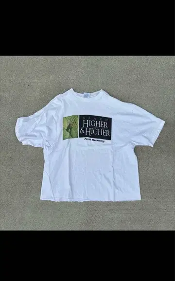 HIGHER & HIGHER 오버 사이즈 T셔츠