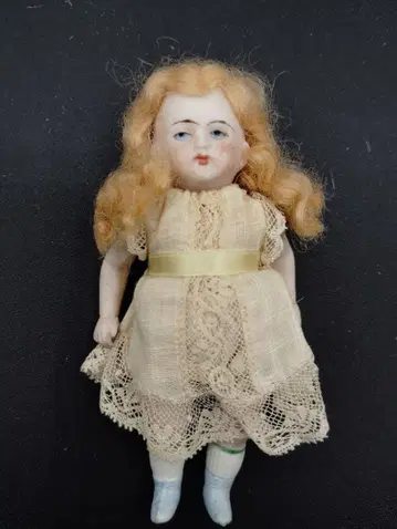 앤티크 비스크 인형 미니오네트 올 비스크 인형