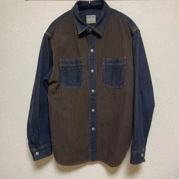 KOJIMA GENES XL 데님 셔츠