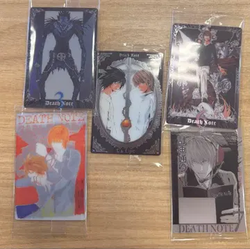 DEATH NOTE 캐릭터 카드 세트