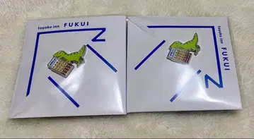 토요코인 지역 한정 GENKI 배지 후쿠이 2개 세트