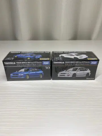 토미카 프리미엄 스바루 임프레자 WRX 타입R STI 버전