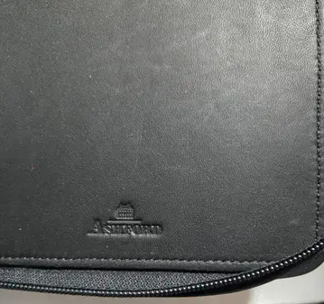 ASHFORD 가죽 클러치백 블랙