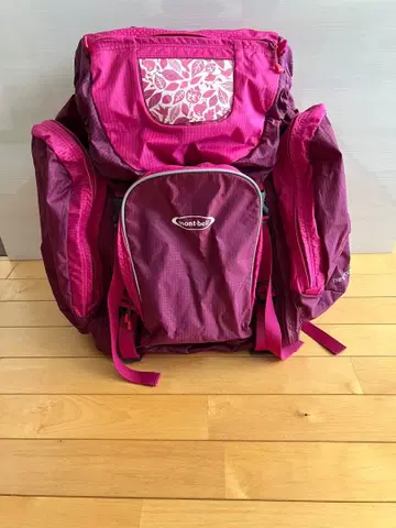 mont-bell 백팩 수학여행 아웃도어 핑크