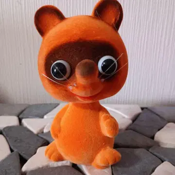 로바제과 퐁포코 너구리 흔들인형 B