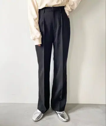 톨 M 사이즈 드라이 터치 플레어 팬츠 LOWRYS FARM 멀티 사이즈