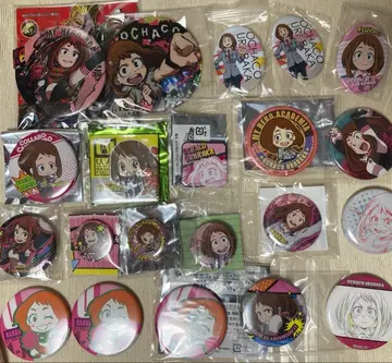 히로아카 우라라카 오챠코 캔뱃지 묶음 판매 세트