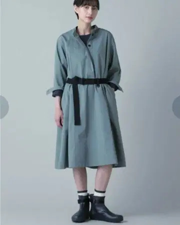 MHL 마가렛호웰 / 드라이 코튼 포플린 원피스