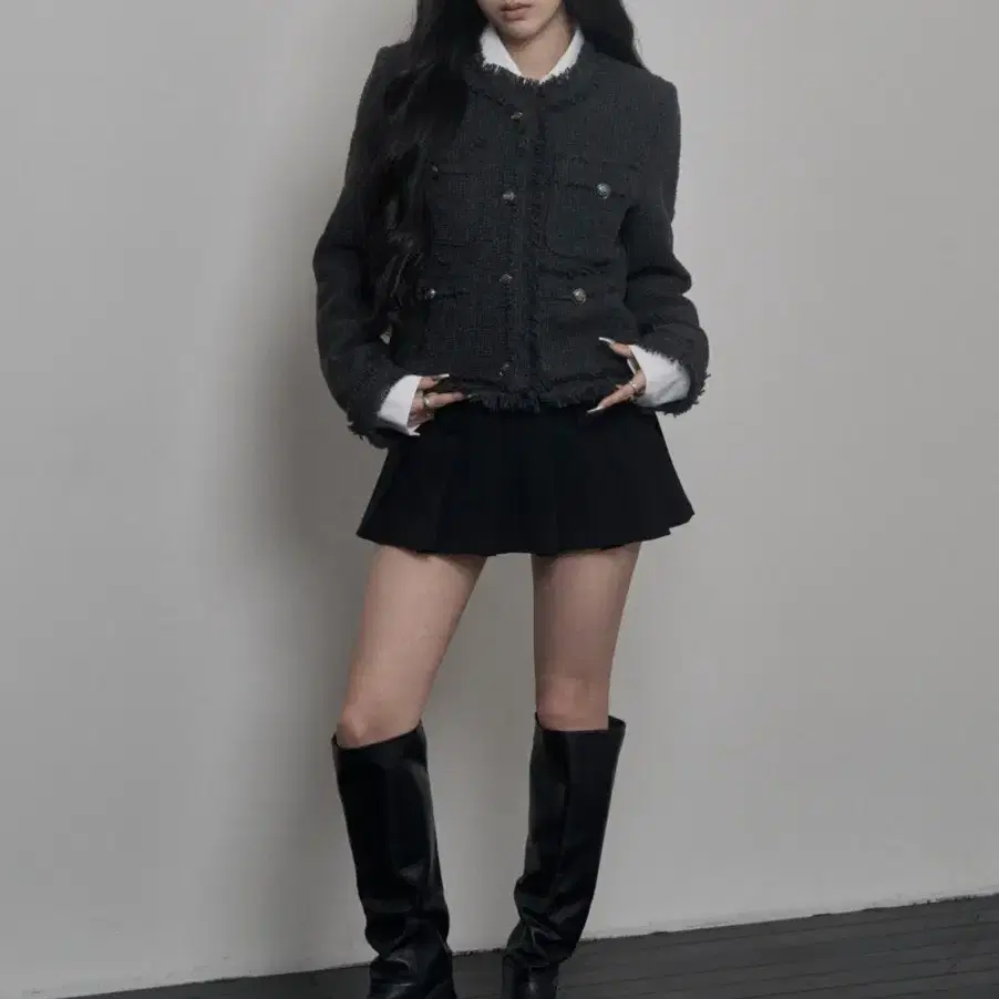 BohemianSeoul Pleated Wrap Skirt | Bunjang Global