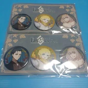 Fate FGO 교토마후 2023 캔뱃지 홈즈 보이저 오베론