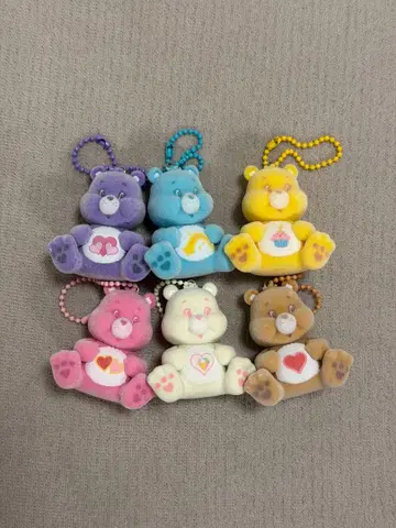 케어베어 플로키 피규어 마스코트 2 컴플리트 세트