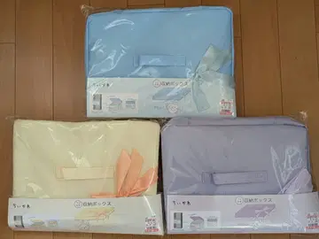 치이카와 (먼작귀) 리본 포함 수납 박스 3개 세트