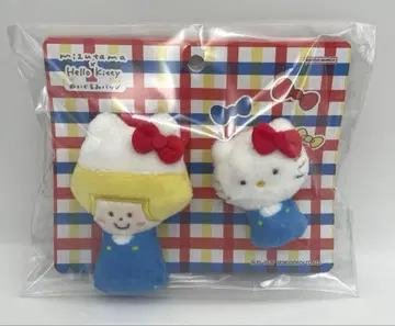 mizutama x Hello Kitty 인형 배지