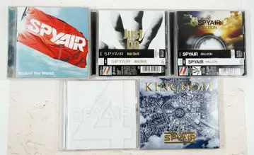 SPYAIR CD 초회반 앨범 5장 세트 스파이 에어