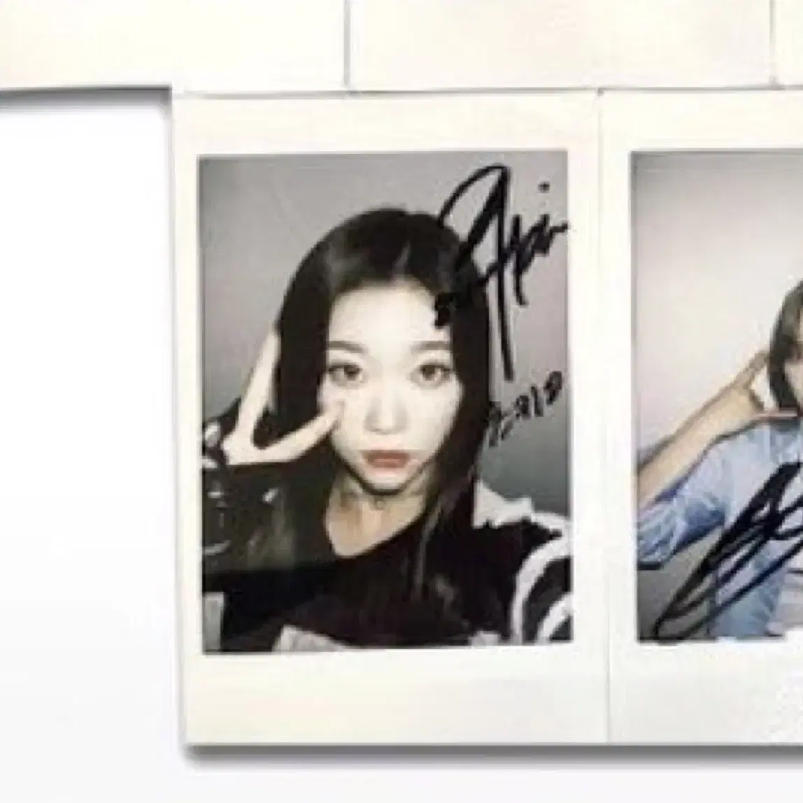 Billlie haram sign polaroid on Bunjang Global Site.