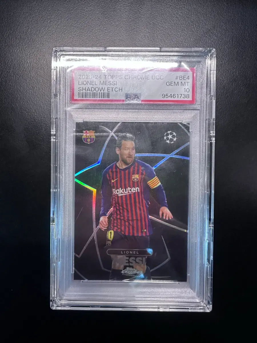 Topps 메시 Shadow Etch PSA10 카드