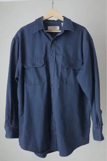 [ 구제 의류 ] BIG MAC 네이비 워크 셔츠 L 사이즈