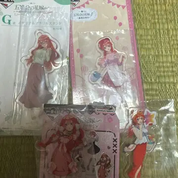 5등분의 신부 제일복권 아크릴 스탠드 나카노 미쿠