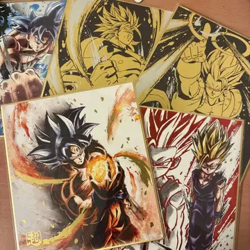 드래곤볼 아트 카드 세트