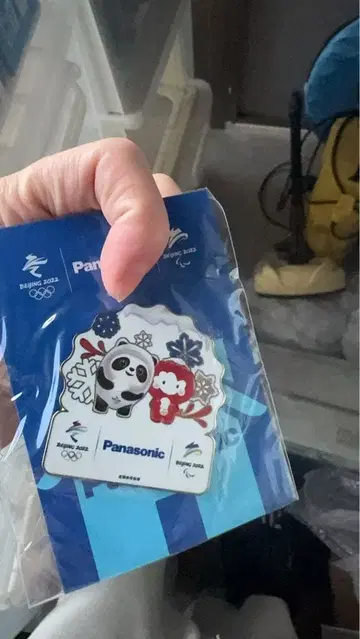 2022 베이징 올림픽 파나소닉 핀 배지