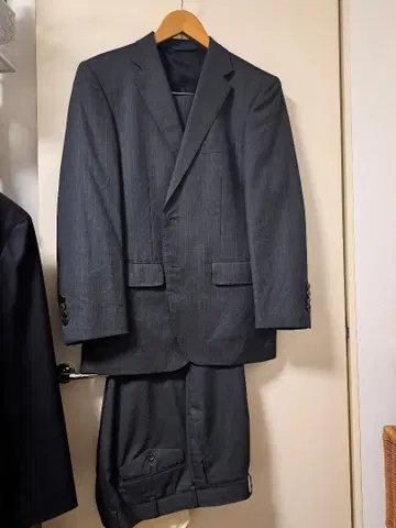 Zegna 제냐 다크 그레이 비즈니스 정장 AB4