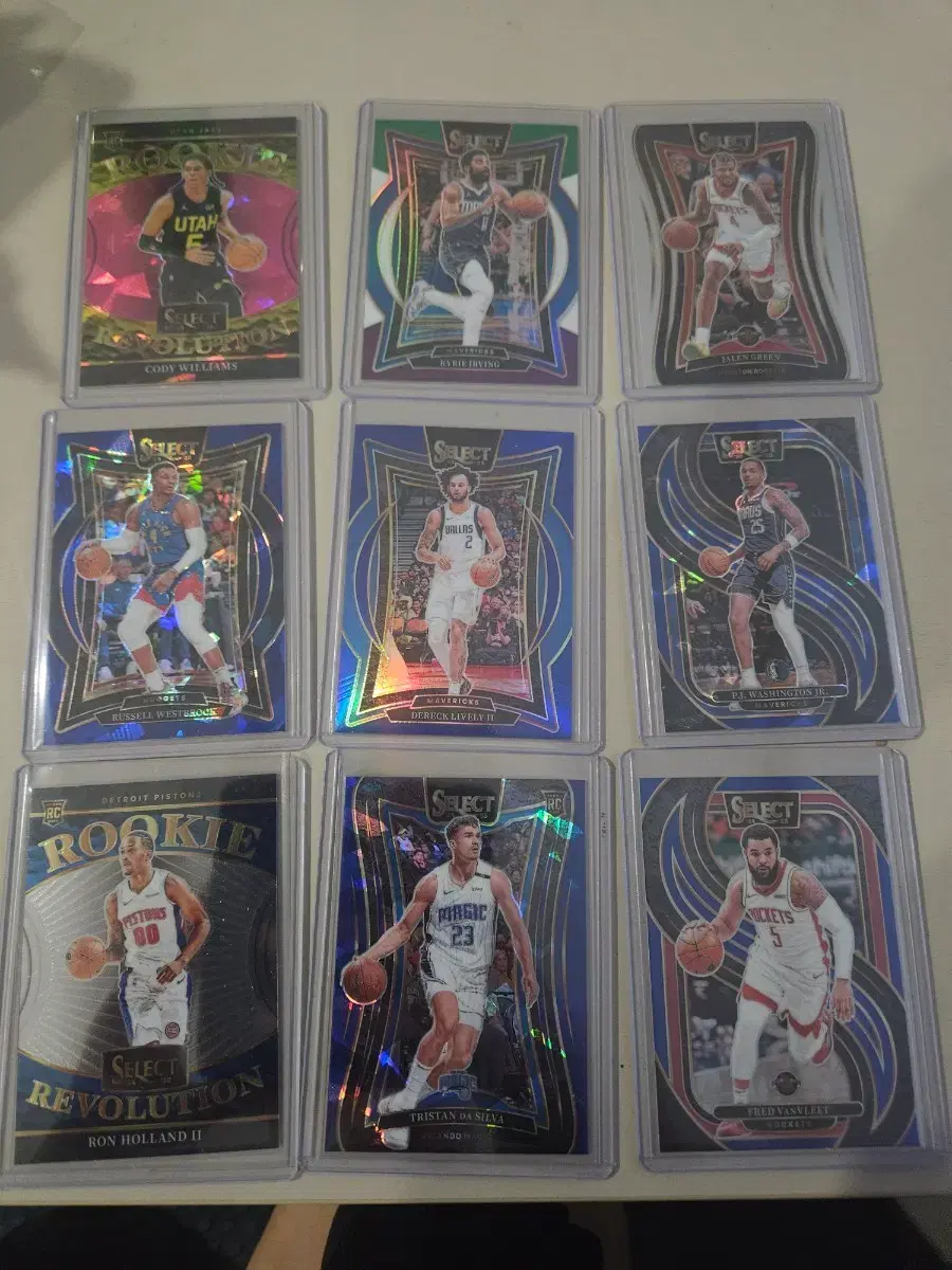 농구 카드 Panini Select 모음